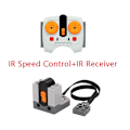 Miniatyrbilde 2 av 4: Tekniske deler servomotor batteriboks IR infrarød fjernkontroll mottaker PF modell kompatibel med eds blokk tegl db IR Speed Set