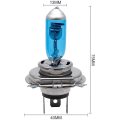 Miniatyrbilde 5 av 5: Xenon Halogen Frontlykter H412v100w Ultra-hvitt Lys Forlykt Tåkelys Fjernlys Nærlys 4-pakning
