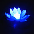 Pikkukuva 2 / 5: Uiva led-lootuslyhty, siunaus- ja toivelyhty, EVA-materiaali, amfibinen