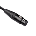 Pikkukuva 3 / 5: XLR-XLR Premium-laatuinen XLR-äänikaapeli, uros ja naaras 5-napainen 1,8 m