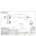 Miniatyrbilde 4 av 5: Blå 1,8m DB 9-pin RS232 Seriell til RJ45 Cat5 Ethernet Adapter LAN Konsollkabel Blå