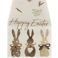 Miniatyrbild 1 av 5: Easter Table Runner Easter Bunny and Carrot Printed Tablecloth, Farmhouse Style Linen Table Runner for Your Easter Decorations (B, One Size)
