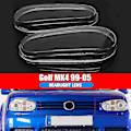 Miniatyrbillede 2 af 5: Kompatibel med Golf Mk4 R32 1999-2005 Højre Forlygte Skall Transparent Dæksel