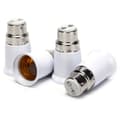 B22 to E27 Light Socket Converter Screw Bulb Base Adapter Lamp Holder 4pcs Lamp Bases