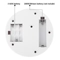 Miniatyrbilde 4 av 5: Elektrisk Visningsbord Tre-trinns Justerbar Vinkel Intelligent Lading Roterende Bord Smykkevisning Dreieskive Hvit
