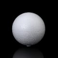 Miniatyrbilde 1 av 5: 2 stk hvite styrofoamkuler 8 cm, store skumkuler for håndverk, DIY håndverk gigantiske skumkuler for hjem og skole