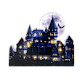 Miniatyrbillede 1 af 5: Multifunktionelt Slot Ornament med LED Lysfunktion Hjem Soveværelse Kollegium