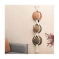Miniatyrbild 4 av 5: Macrame Hat Rack for Wall Display, Boho Mia Hat Holder for Decorative Storage