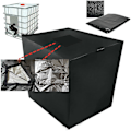 Miniatyrbild 1 av 4: Vattentanklock, Lock för 1000 L IBC-Tank med Rektangulärt Lock 116 X 100 X 120cm