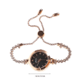 Miniatyrbillede 3 af 3: Stilfuldt Dame Armbåndsur Mode Armbåndsur Dame Armbåndsur Gave Sort 3,1x2,4cm