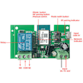 Miniatyrbillede 2 af 5: Enkelkanals Smart WIFI Switch Modul Punkt Action Level-sensing Modul Alexa Stemmestyring Modul