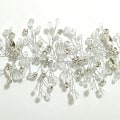 Miniatyrbilde 2 av 4: Krystall Bryllupshodeband, Bryllupshårtilbehør, Bryllupshodepynt, Hodepynt, Bryllupshårtilbehør (Sølv)