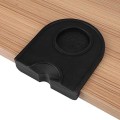 Miniatyrbillede 4 af 5: Kaffematte Anti-Slip Multifunktionel Tykkelse Anti-Slip Slidstærk Station Anti-Slip Matte Holder Silikon Espresso Matte (Sort)