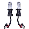 Miniatyrbilde 1 av 5: 2x Pære Auto HID Bi-xenon Stråle Høy / Lav Pære H4 (55w, 6000k)