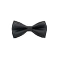 Black Bow Tie - Pre-tied Formal Necktie for Men