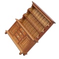 Pikkukuva 4 / 5: Japanilainen Dekoratiivinen Miniatyyrikaluste Miniatyyrikalustemalli Leikkikalulelu Miniatyyrikalustekoriste Mikromaisema Brown 17.3X12.9X3.6CM