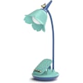 Miniatyrbilde 1 av 5: Skrivebordslampe for barn, klemmbar LED-bordlampe med 3 fargetemperaturer, oppladbar skrivebordslampe