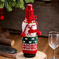 Miniatyrbild 3 av 5: Julvinflaskkorkar Jultema Servispynt Elk/Snögubbe