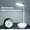 Miniatyrbilde 4 av 4: LED skrivebordslampe Øye-pleie bordlampe kontorlampe, trinnløs dimmbar leselampe, berøringskontroll, 360° fleksibel svanehals for