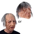 Miniatyrbild 1 av 5: Stil 4 Halloween Gammal Man Latex Mask Rökare Mormor Morfar Huvudbonad Stil 4