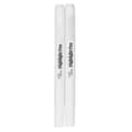 2 Pieces White Marker Pens 0.7mm, Odorless, Opaque, Quick-Drying, Waterproof, White Paint Pen 0.1 0.1