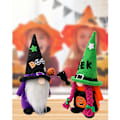 Miniatyrbilde 4 av 5: Halloween-nisse Håndlaget Gresskar Koster Sverige Tomte Skandinavisk Nisse Høst