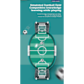 Miniatyrbillede 3 af 3: them interaktiv bordfodbold, mini bordfodboldspil med 6 fodbolde, bordfodboldlegetøj, Ta fodboldspil