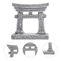 Pikkukuva 4 / 4: Miniatyyri Resin Japanilainen Torii-portti Nukke Mini Resin Deko Torii-portti Mini Talo Portti 5.5X5.5X2CM 5.5X5.5X2CM