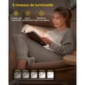 Miniatyrbild 2 av 5: Rechargeable Reading Light, Bedside Reading Lamp, 3 Warm Colors x 5 Brightness Settings, Compact and Durable, Gift for E-readers