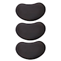 Miniatyrbillede 1 af 3: 3 stk. Ergonomisk Håndledsstøtte til Tastatur Håndleds pude Tastatur Håndleds pude Hukommelsesskum Håndledsstøtte Sort 13.5X8.5X2CM