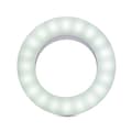 Ring Light (LED) with Easy Mounting for Professional Selfies and Video Calls, with Adjustable Brightness and Color Temperature