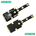 Pikkukuva 2 / 5: Mini PCI-E - M.2 M -avainsovitin Mini PCIExpress - NVME SSD -muunnin Korotuskortti Laajennuskortti 2230 2242 2260 2280:lle