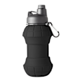 Miniatyrbillede 2 af 2: Silikon Foldbar Vandkop Foldbar Vandkop Kreativ Silikon 550ml Vandkop HærgrønB