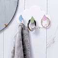 Miniatyrbillede 2 af 4: Frakkekroge til børneværelset Sky Børnefrakkeholder Kroge Installation Ingen Boring Væghængt Frakkeholder Krog Til Børn