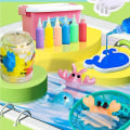 Miniatyrbillede 3 af 5: Håndlavede Vandlegetøj 3d Magic Gel Vandlegetøj Formstøbe Håndlavede Vandalfe Legetøj Diy Havliv Væsen Legetøj Børn Fødselsdag Rød