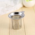 Miniatyrbillede 4 af 4: Te-si, Genanvendelige Rustfrit Stål Mesh Te-infuser Si, Glas Design Løse Blade Krydderi Si til Ophængning