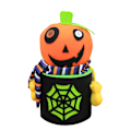 Miniatyrbillede 2 af 5: Halloween Slikpose - Græskar, Spooky Zombie, Bat, Dukke - Opbevaringspose til Slik - Sød Halloween Slikboks - Børn Halloween Spøgelseshus Festgave - Sort Kat