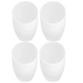Miniatyrbillede 1 af 2: 4 stk. Plastik Lampeklokke Udskiftning Lampeklokke Soveværelse Gulvlampe Lysdæksler Hvid 113X8.5X8.5CM