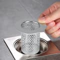 Miniatyrbillede 2 af 4: Brusehårfilter, badeværelsesvaskfilter i rustfrit stål, 5,5 × 5