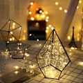 Miniatyrbild 4 av 5: 5-pack Batteridrivna Fairy Lights, 2M 20 LED Vattentäta Koppartrådslyktor, Firefly Starry för DIY Bröllop (Varmvit)