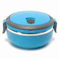 Miniatyrbild 4 av 5: Varm Matflaska Rostfritt Stål Lunchbox Termos Vakuum Isolerad Resa Bärbar Enkelskikts Grön