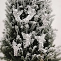 Miniatyrbillede 5 af 5: Guld Engelengel Vedhæng Dukke Hjem Nyårs Ornament Navidad Juletræ Guld Engel