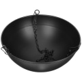 Miniatyrbillede 2 af 2: Metal Plant Hanger Moderne Plant Hængende Kurv Dekorativ Sort Plant Pot Holder Sort 44.5X18.5X18.5C Black 44.5X18.5X18.5CM