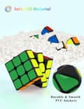 Miniatyrbild 4 av 6: Speed Cube, Original Speed Cube Super Durable Sticker with Vibrant Colors