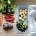 Miniatyrbilde 4 av 5: Oppvaskstativ, tørkerack for oppvask, frukt og grønnsaker (grå)