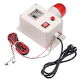 Miniatyrbild 1 av 5: Vattennivåindikator Alarm Vattennivålarm Sensor Vattenlinje Indikerande Alarm Låg Eller Hög Vattennivå Sensor Alarm Med Ljudavstängningsknapp
