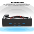 Miniatyrbild 7 av 8: Frontpaneladapter USB C Typ E USB 3.1 Frontpanel Usb3.1 Gen2 Frontpanel 10G Optisk enhet Usb3.0 2.0 Typ C Typ E Panel Cför OMPuter delar
