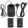 Miniatyrbild 2 av 8: Xbox 360 Controller Batteripaket Xbox 360 Controller Batteri Abs För Xbox 360 Uppladdningsbart batteri Pack 4800Mah Ersättningsbatteri för Xbox 360