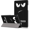 Miniatyrbild 1 av 7: Galaxy Tab A7 2020 Slim Case - Ultra Slim Stand Hard Shell Smart Cover för Galaxy Tab A7 10.4 2020 (SM-T500.SM-T505.SM-T507) (Big Eye)