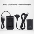 Miniatyrbild 6 av 8: Xbox 360 Controller Batteripaket Xbox 360 Controller Batteri Abs För Xbox 360 Uppladdningsbart batteri Pack 4800Mah Ersättningsbatteri för Xbox 360